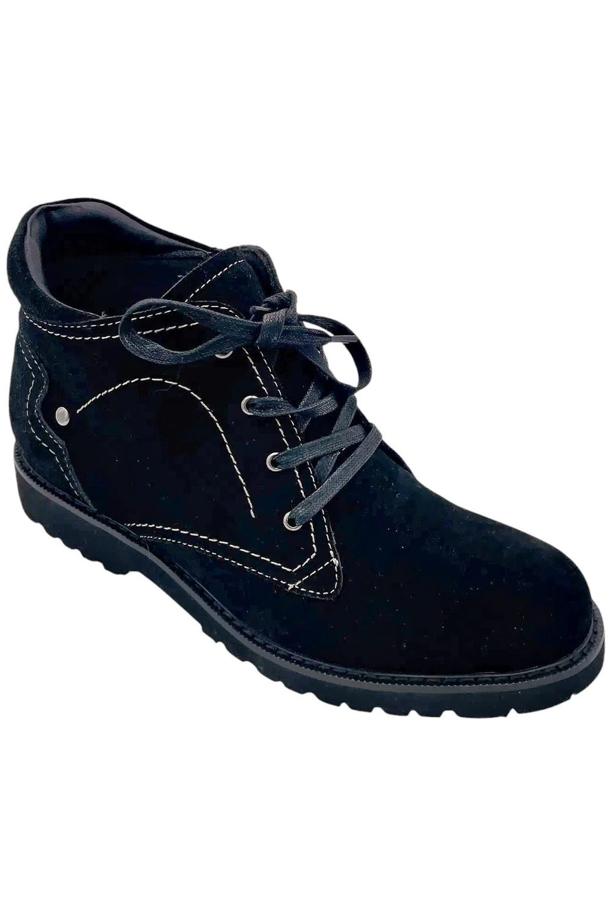 David Tate Women's Dee Ankle Boots Black - Wide